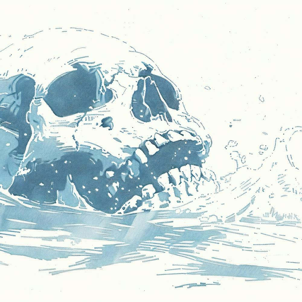Skull In The Water