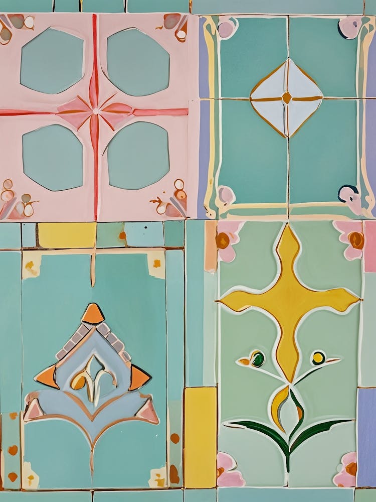 Pastel Tiles no1