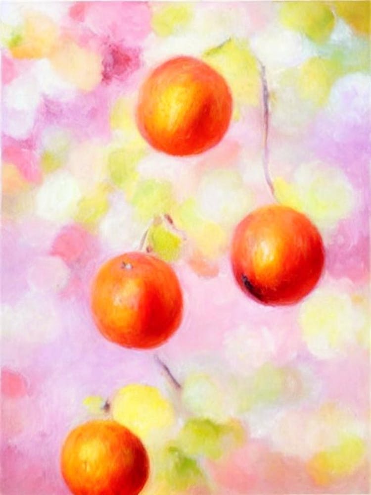 Orange 3 Painting Fruit