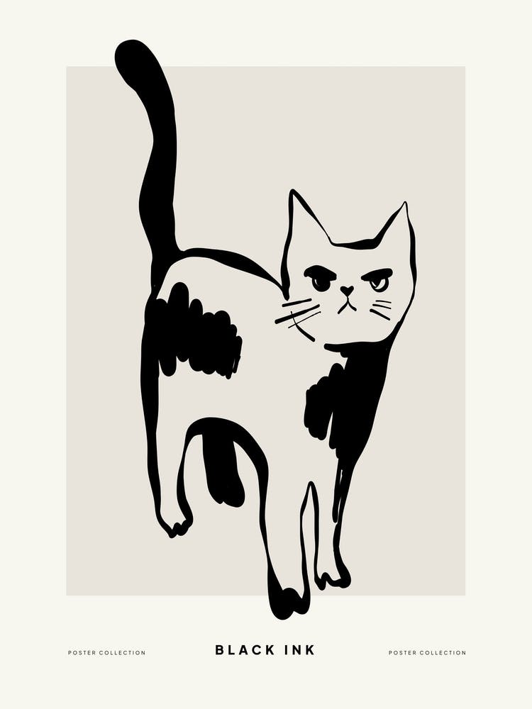 Black Ink Cat