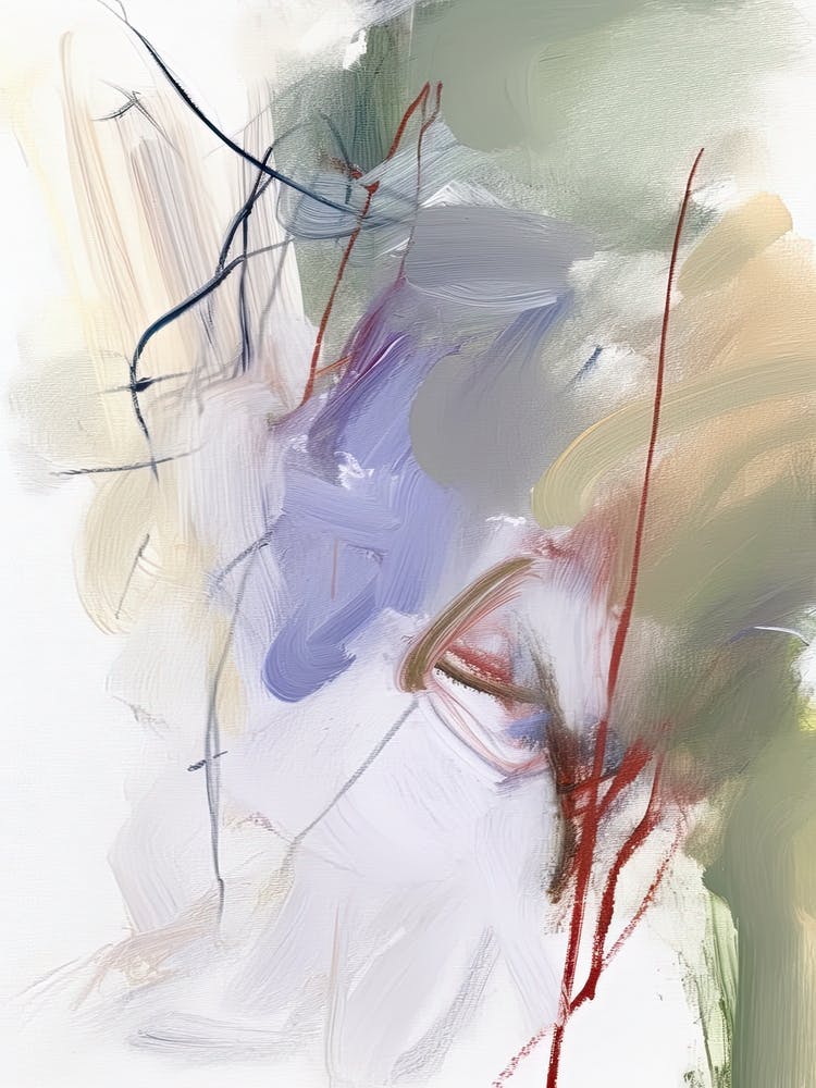 Muted Neutrals Abstract 9