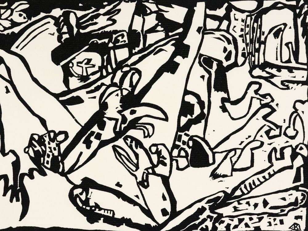 Composition 2, Wassily Kandinsky