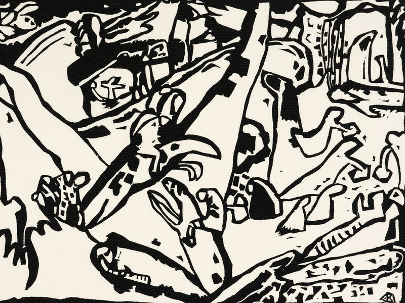 Composition 2, Wassily Kandinsky