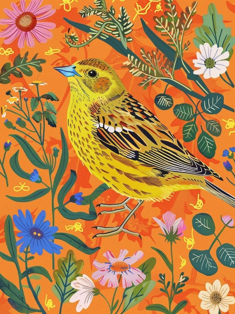 Spring Birds Yellowhammer 3