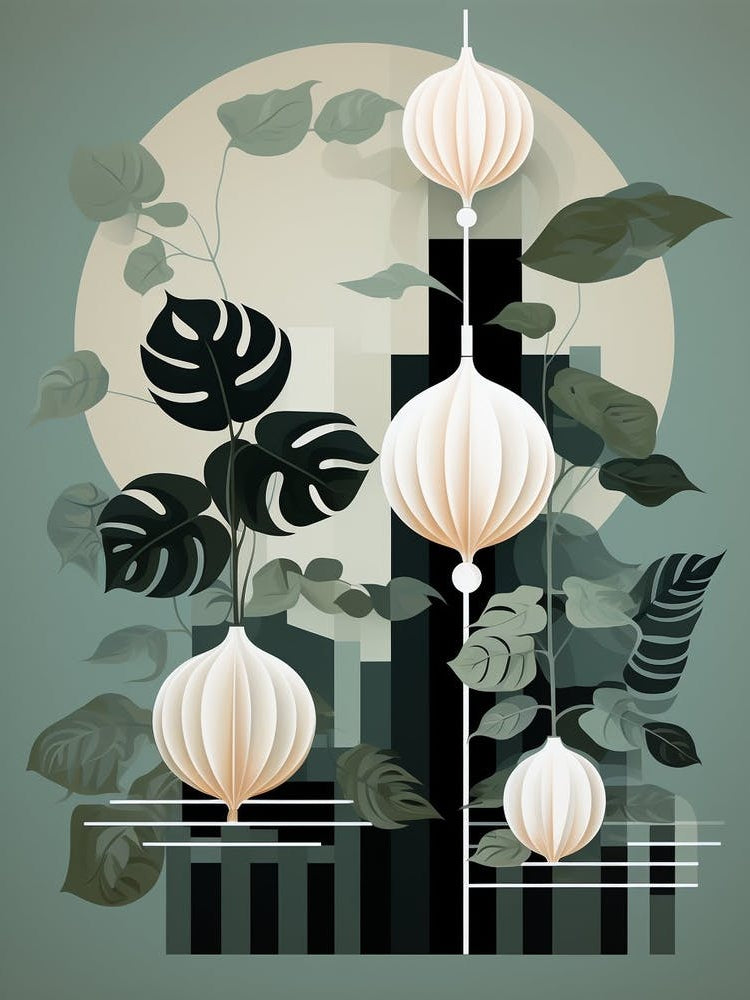 Abstract Geometric Botanical 11