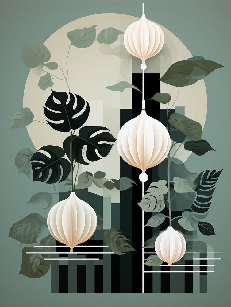 Abstract Geometric Botanical 11