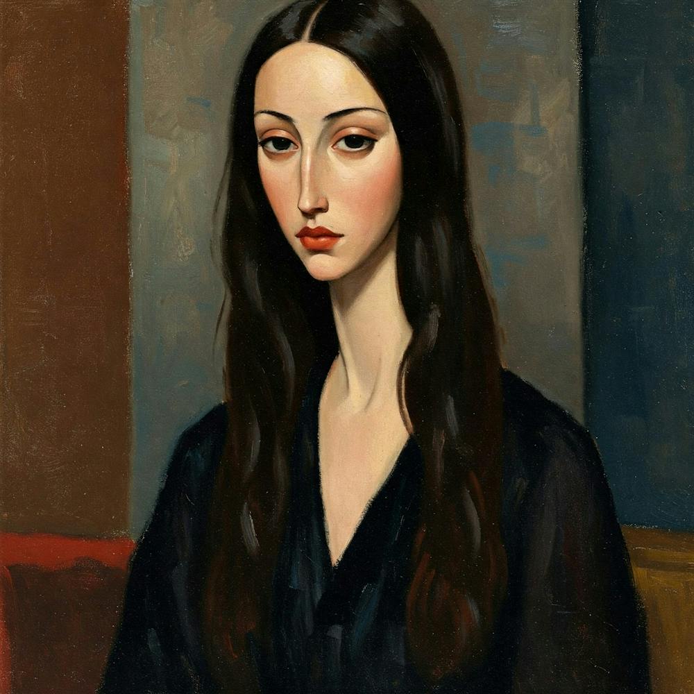 Woman With Long Hair