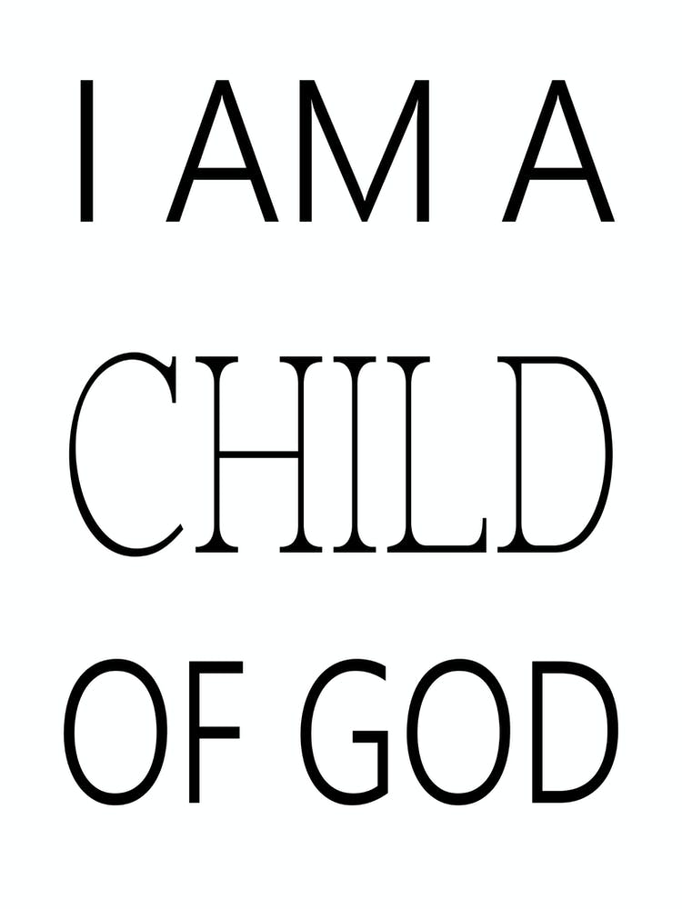 Ich bin ein Kind Gottes
