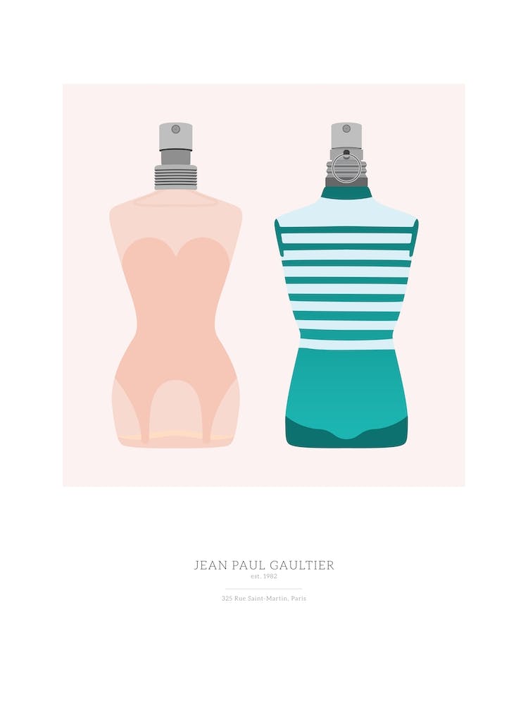 Gaultier Fragrance Bottles