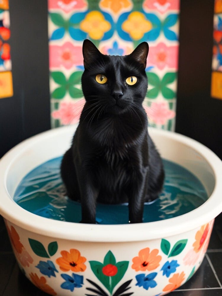 Chat dans un Bol 2