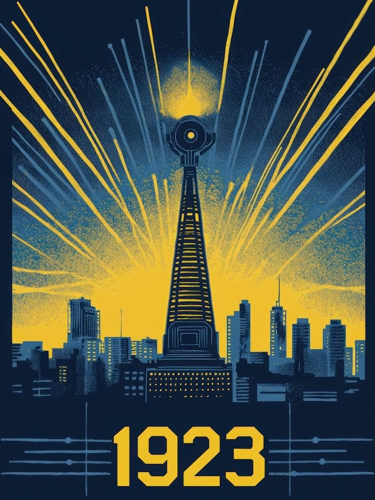 Aihrgdesign A Vintage Technology Poster Celebrating The Wides 38114f39 6278 4858 808f 8211539f2d5d 2