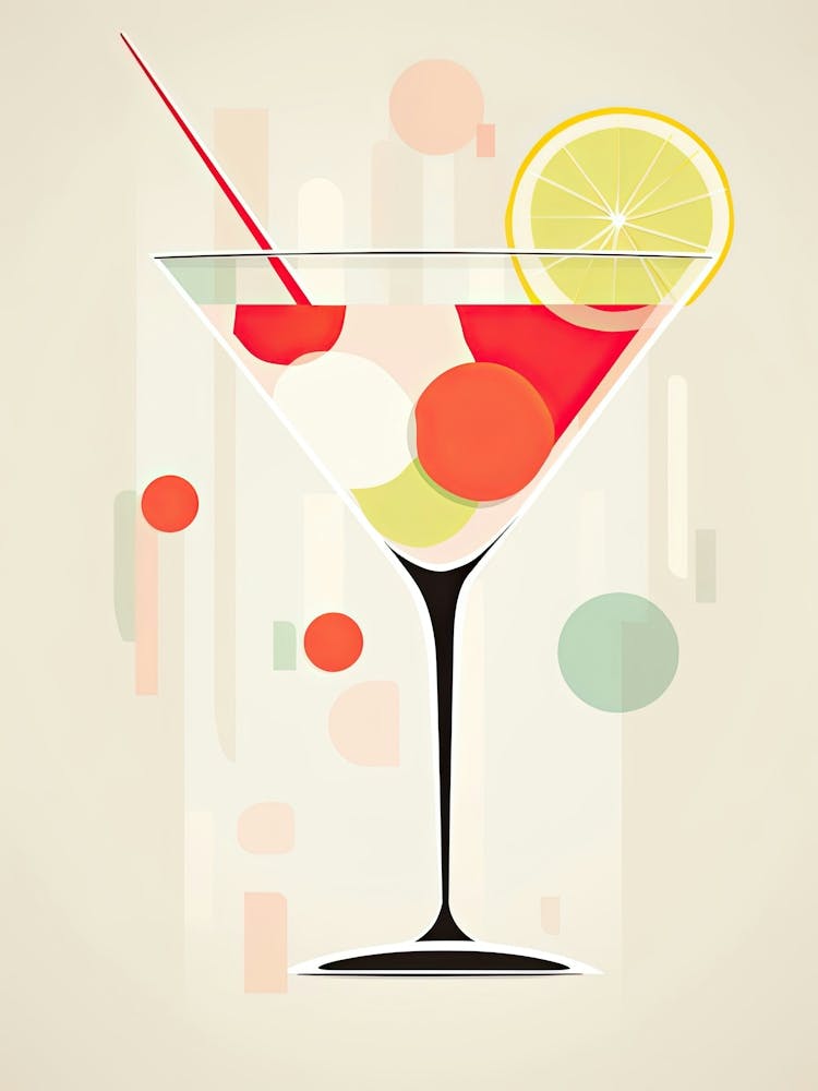 Mid Century Modern Daiquiri Floral Infusion Cocktail 4