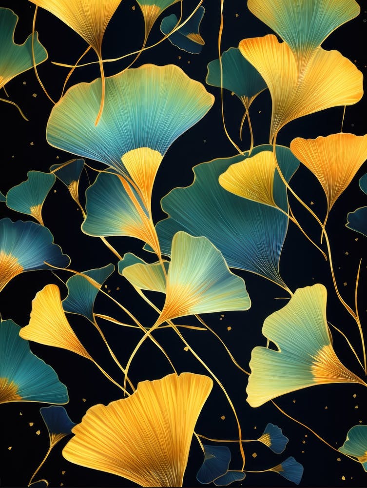 Ginkgo Leaves 15