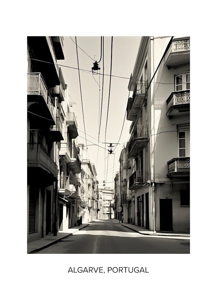 Poster Of Athens, Greece, Photography In Black And White 4