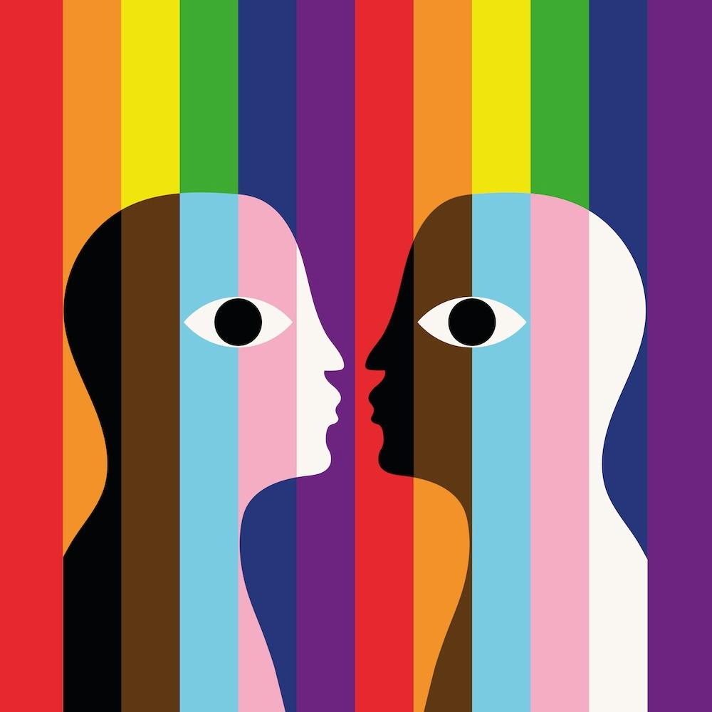 Pride Abstract Love Is Love Queer Lgbtq+