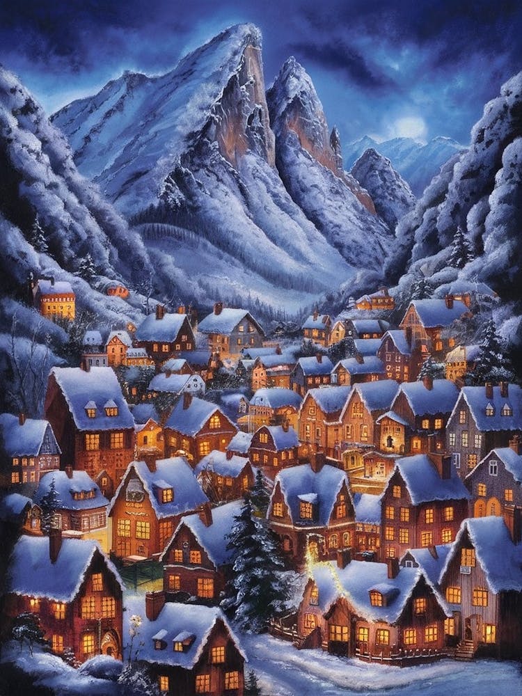 Christmas Village 1