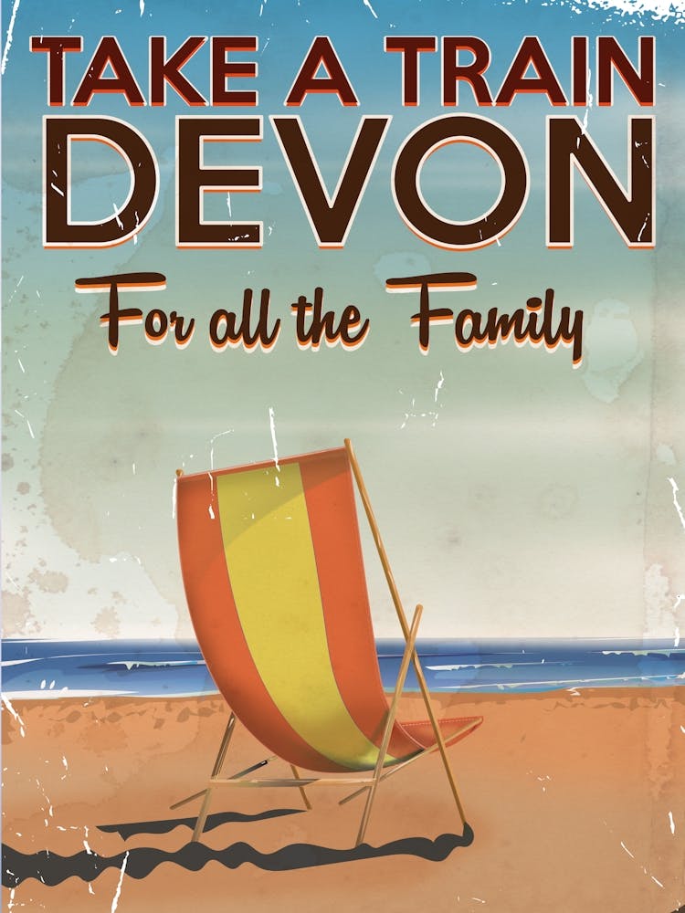 Fahrt mit dem Zug nach Devon für die ganze Familie