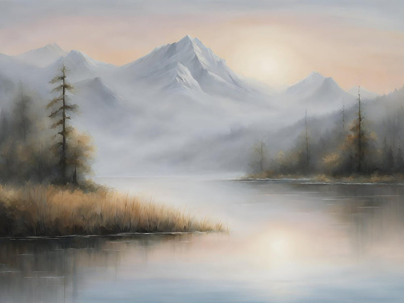 Sunrise Over Lake