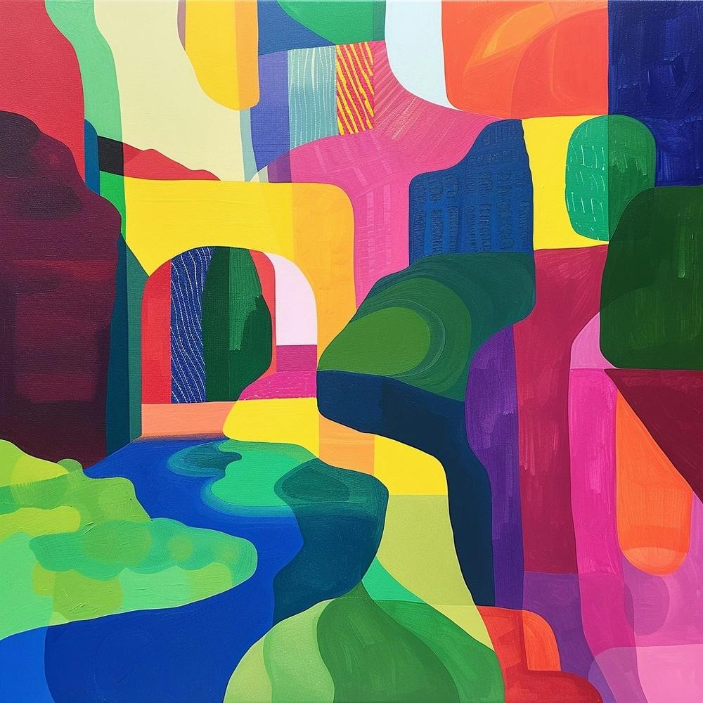 Abstract Park Collection Cheonggyecheon Park Seoul 2