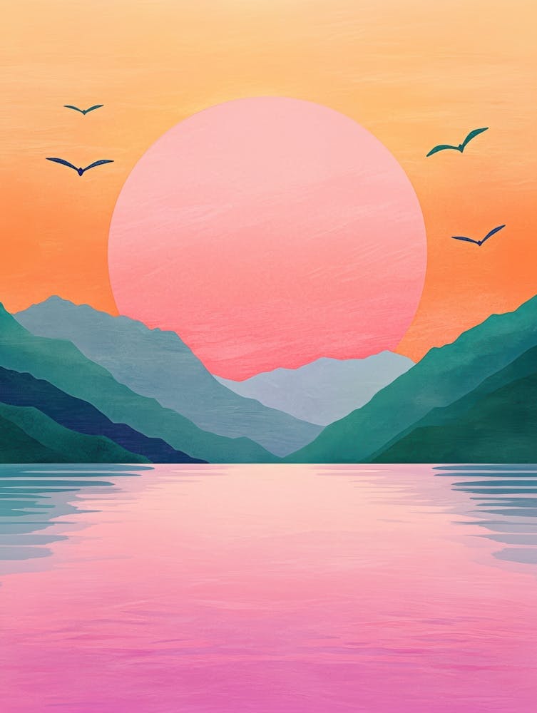 Sunset In The Mountains 33