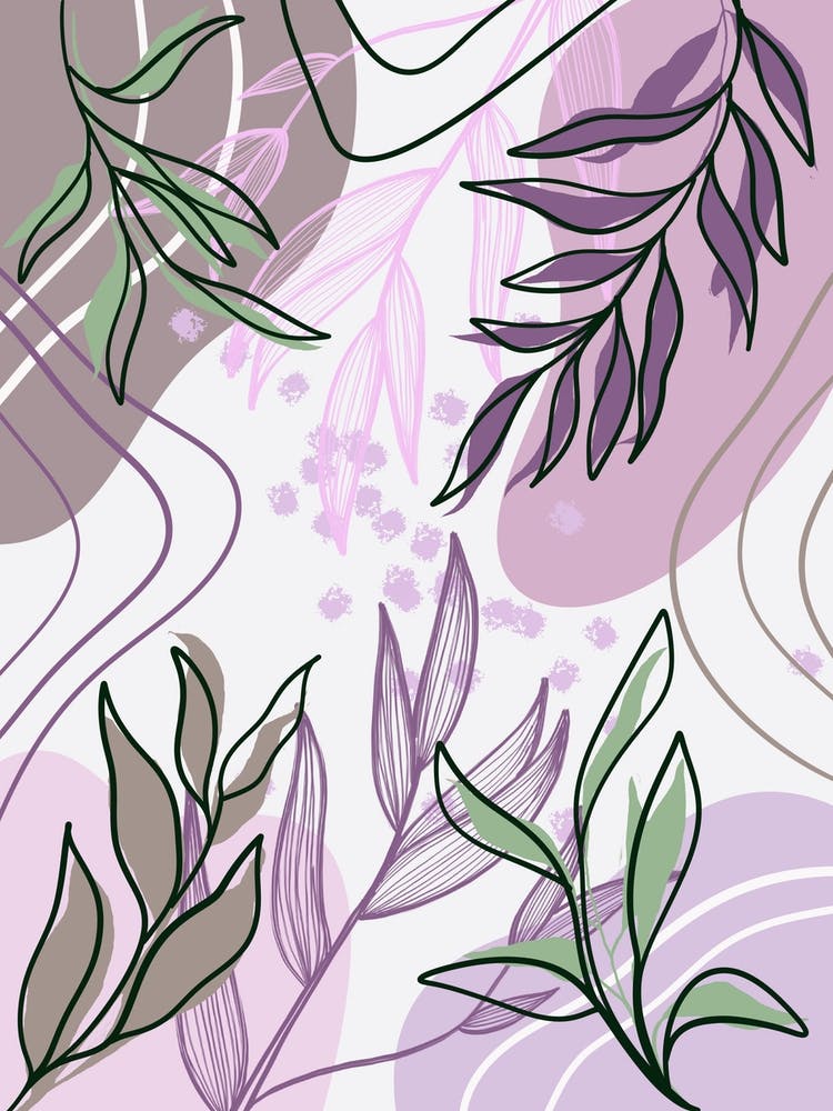 Abstract Floral Pattern 38