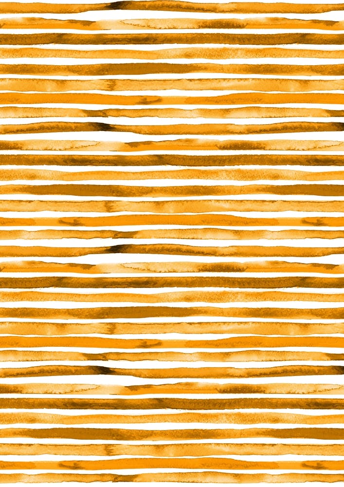 Watercolor Stripes Yellow