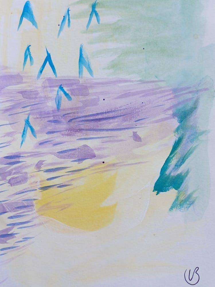 'Birds In Flight' Reflection