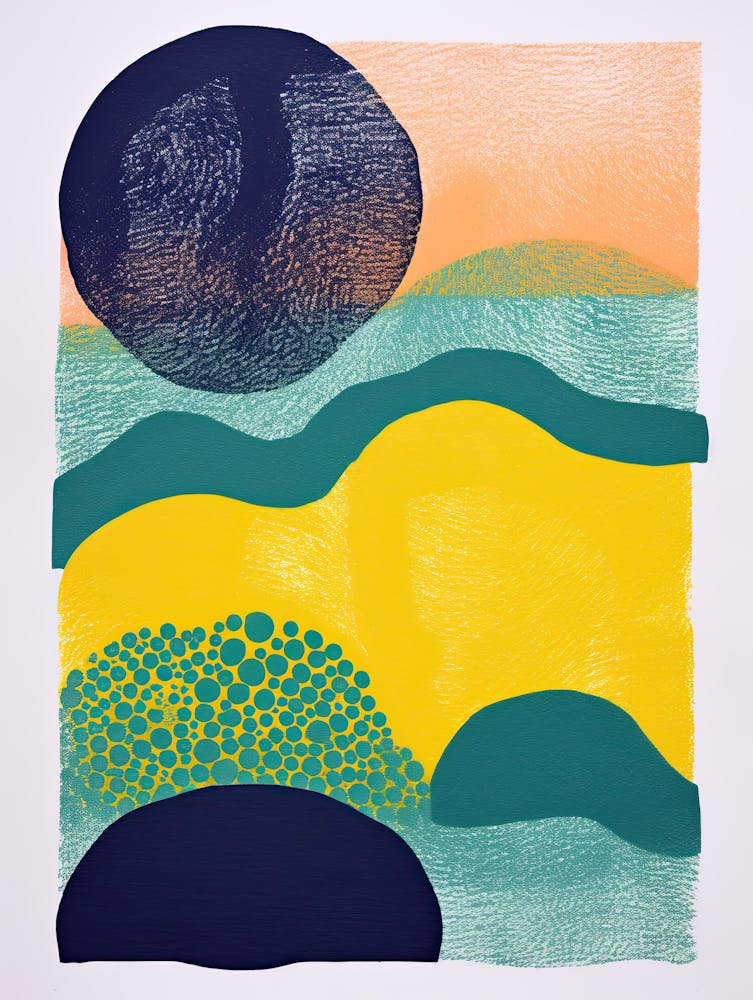 Solar Embers Radiant Abstract Pulse