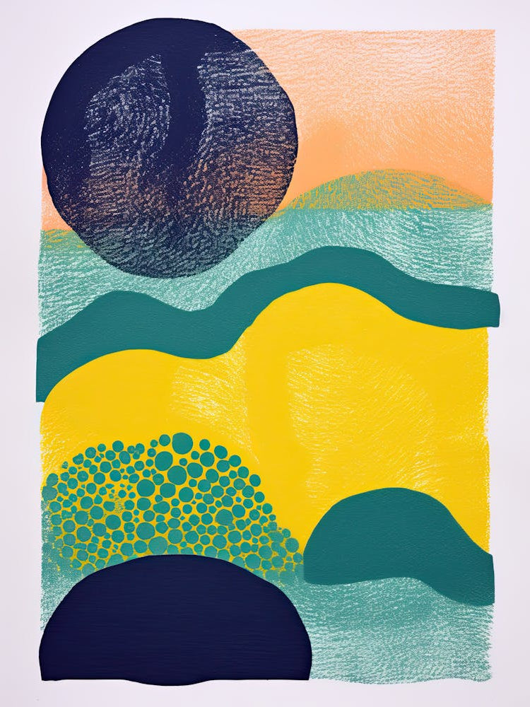 Solar Embers Radiant Abstract Pulse