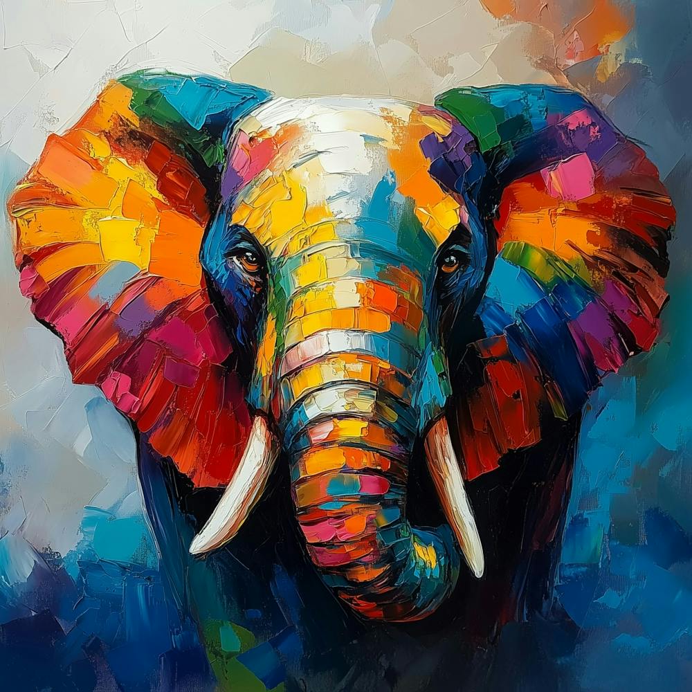 Colorful Elephant