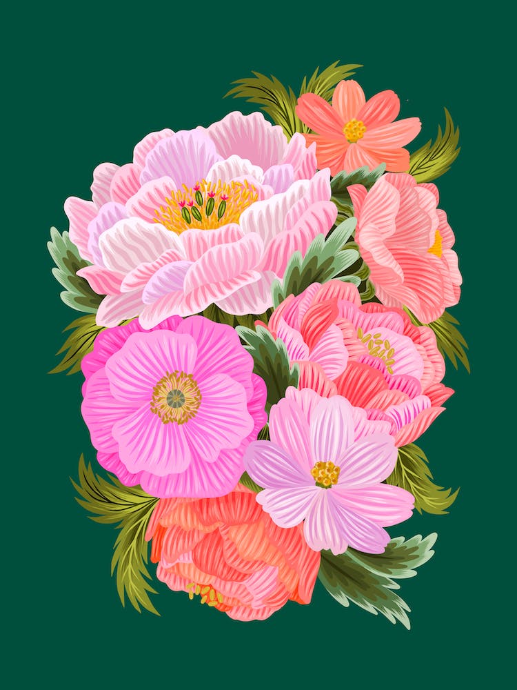 Pink Peonies