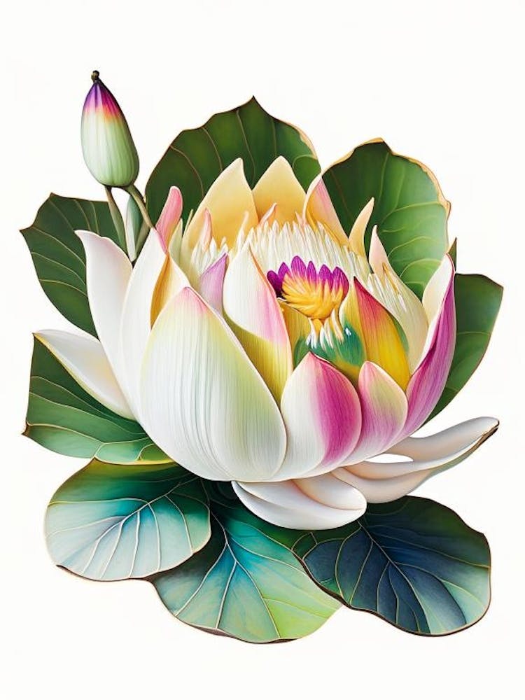 Découpage Lotus Précoce 3
