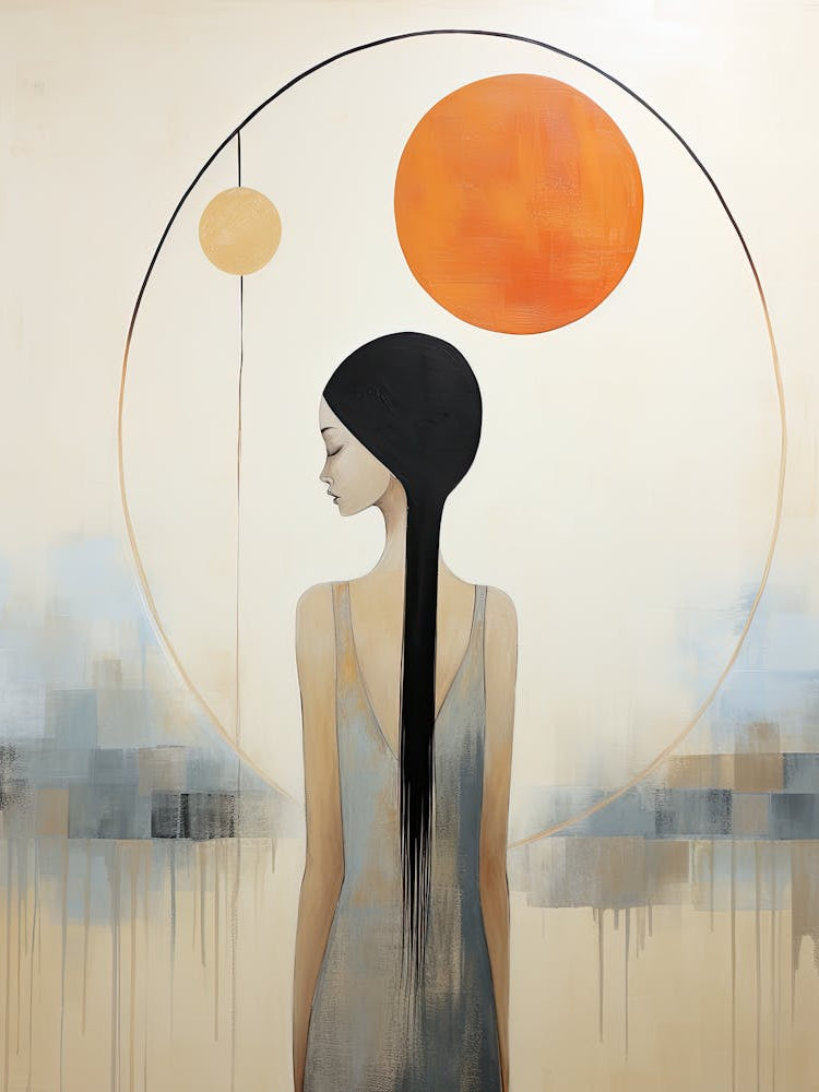 Bohemian Feathered Wisdom, Boho Art Style