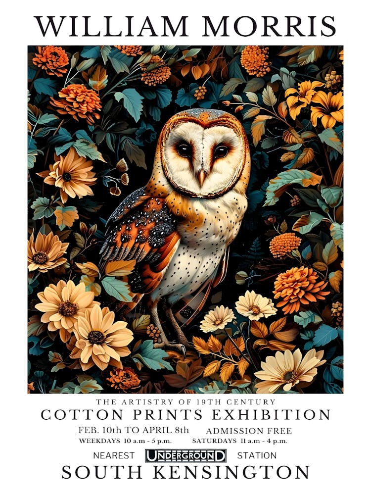 William Morris Cotton Prints Exhibition 71