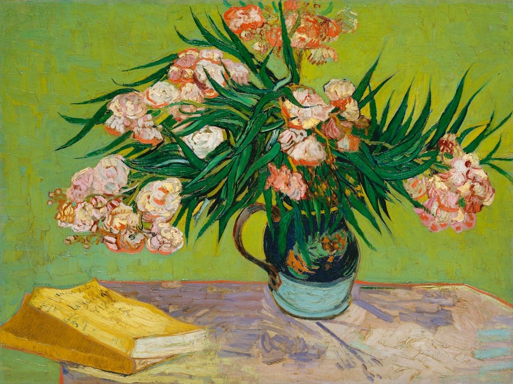 Oleanders, Vincent Van Gogh Dining Room