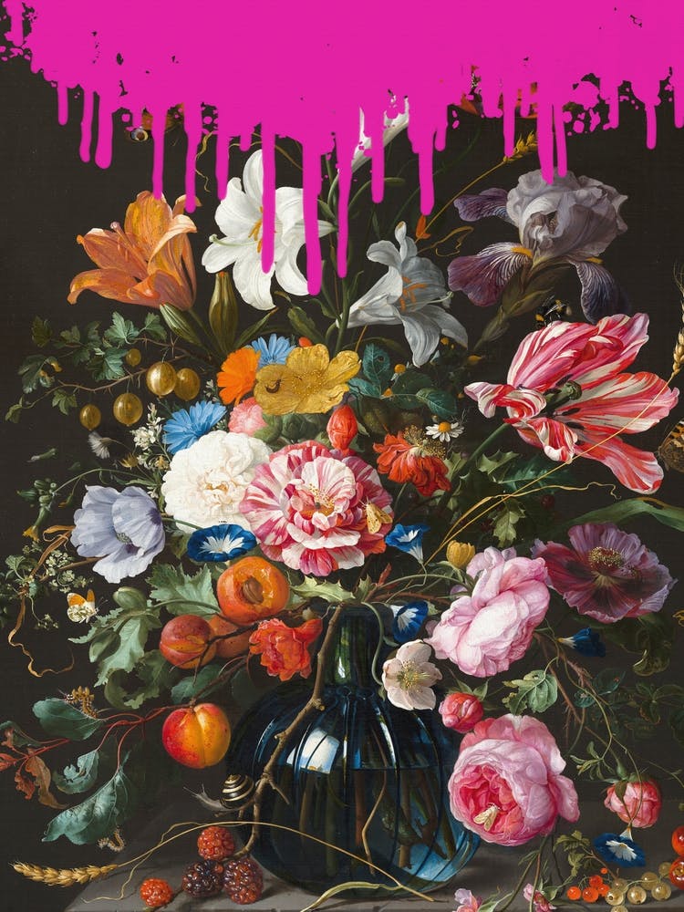 Vintage Botanical, Altered Flowers