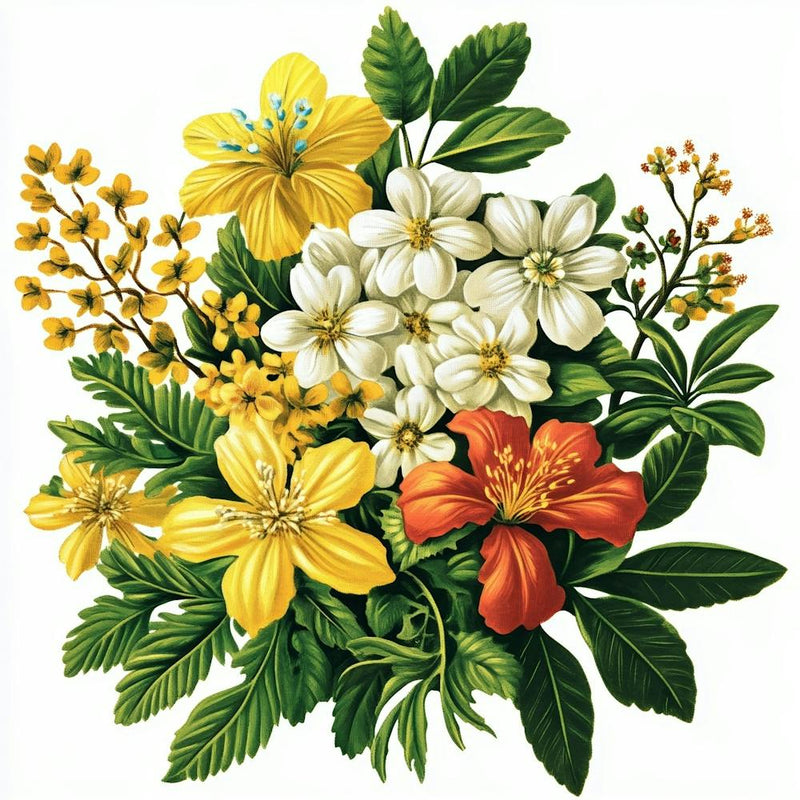 Bouquet Of Flowers Art 5