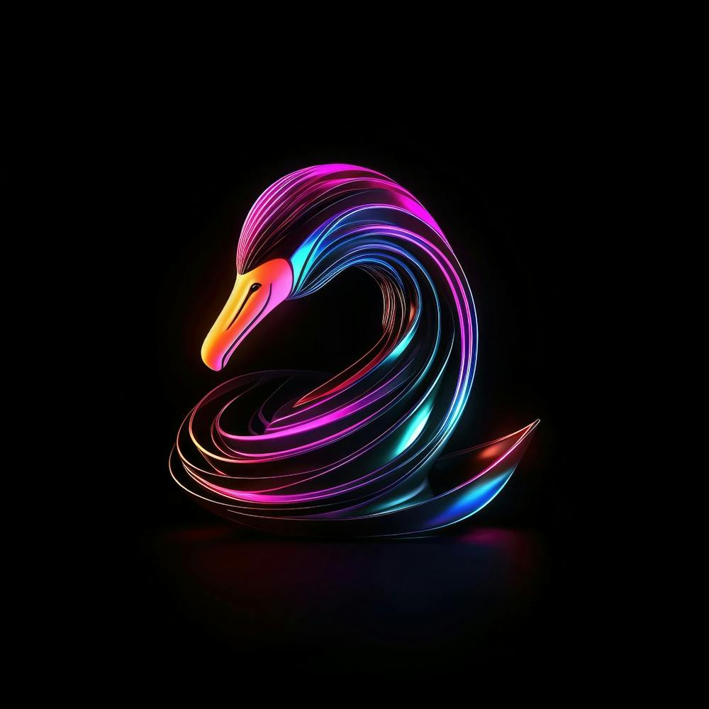 Neon Swan 1