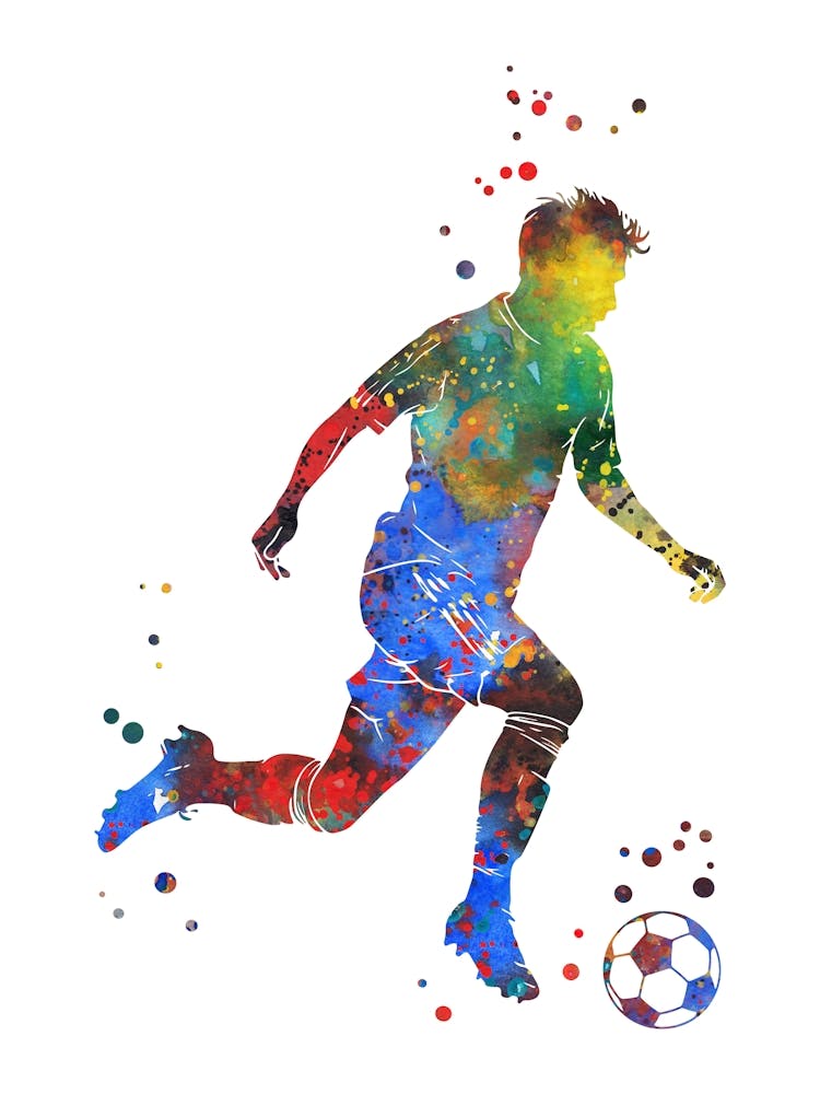 Male Soccer Player 3