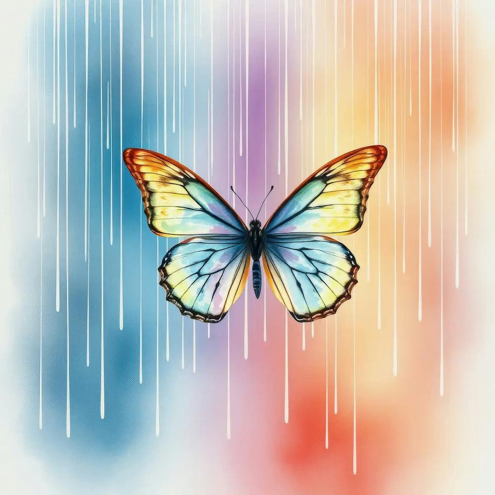 Abstract Butterfly