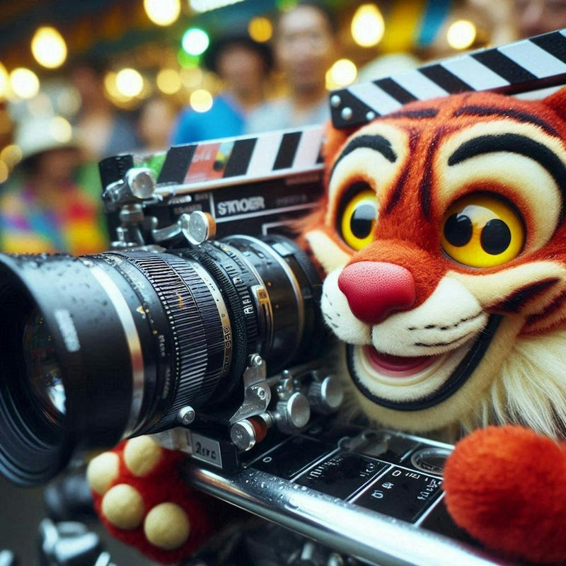 Tiger With Camera