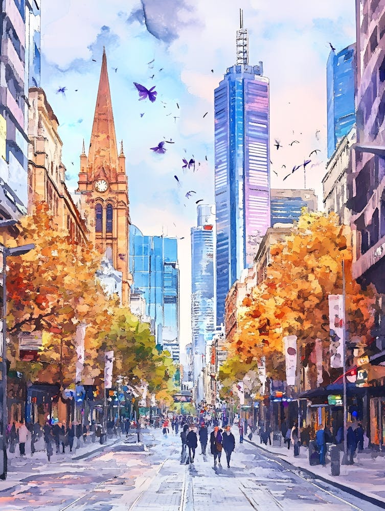 Melbourne City Street