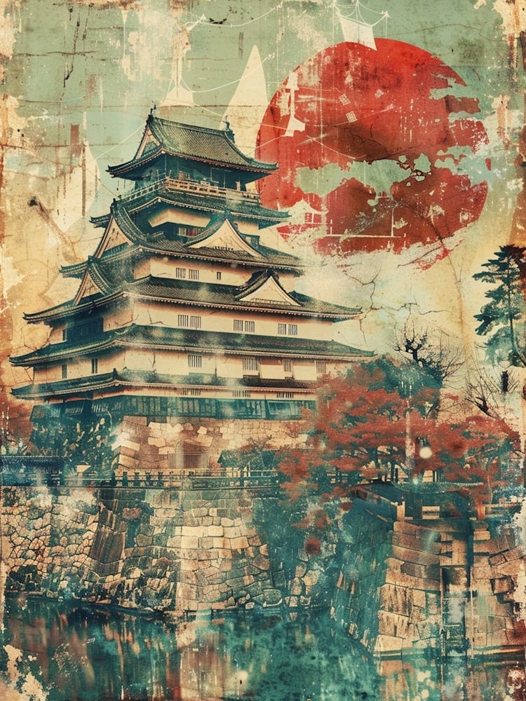 Nagoya Castle Mid Century Modern 1