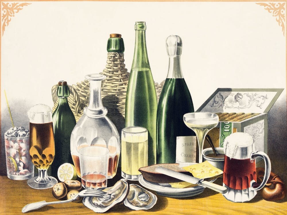 Vintage Alcohol Advert