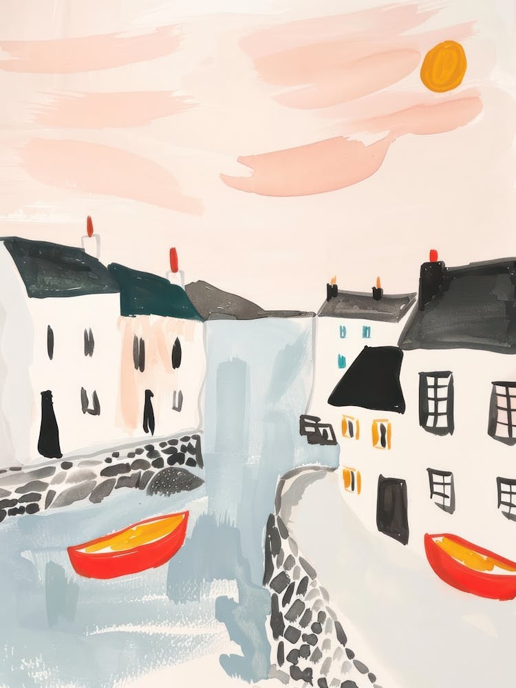 Travel Poster Happy Places Galway 2