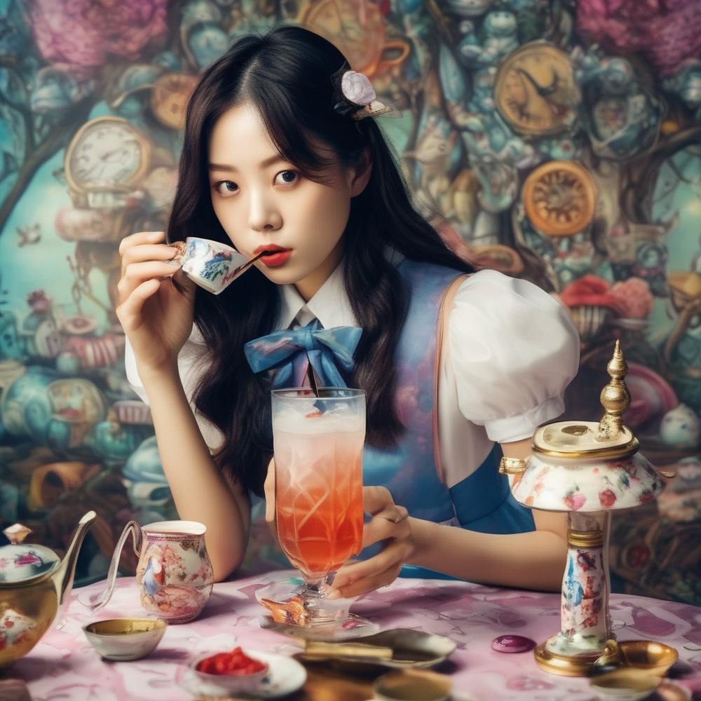 Alice in her