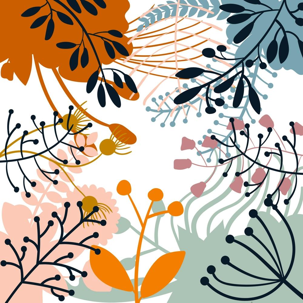 Abstract Floral Pattern 28