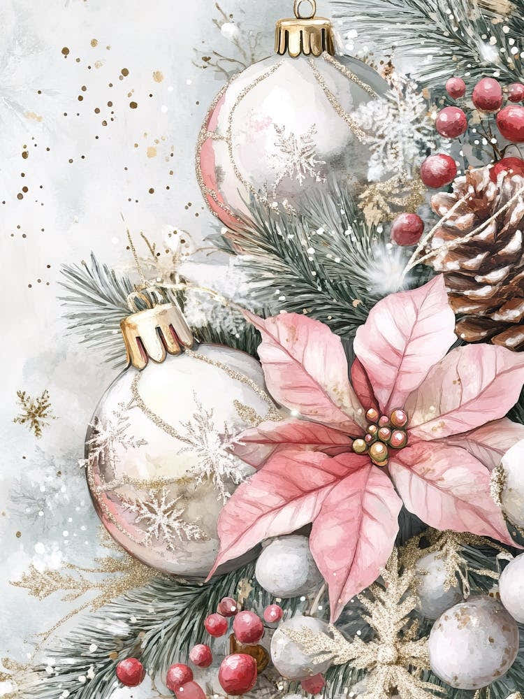 Christmas Decorations Painting
