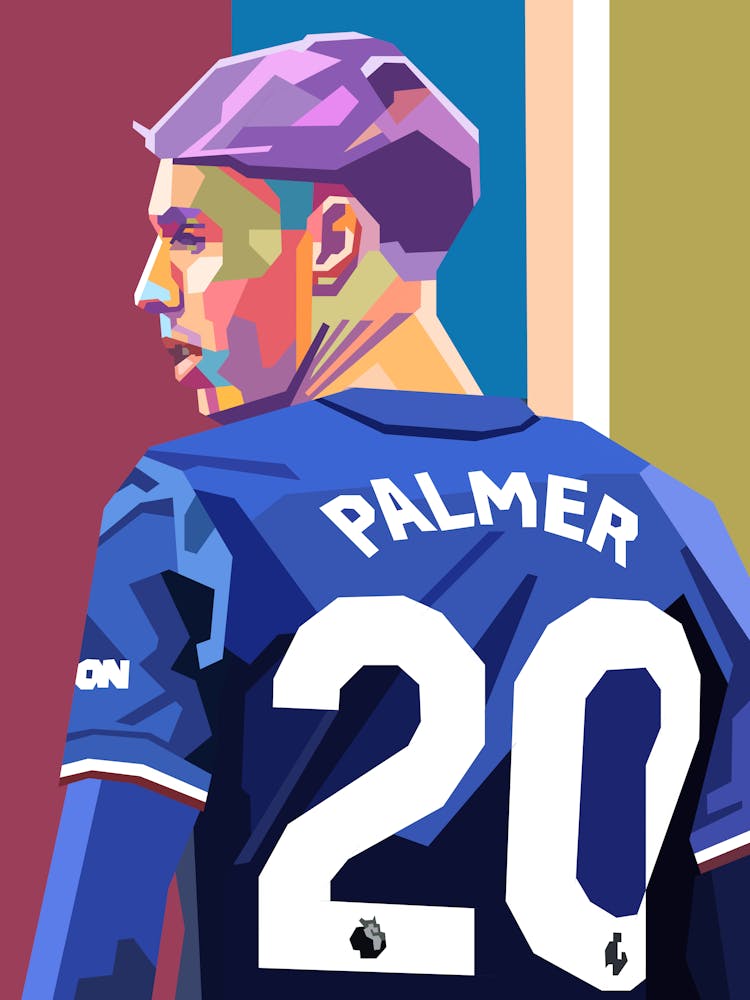 Cole Palmer pop art