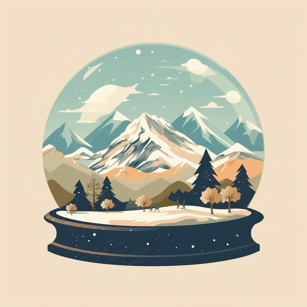 Snowdonia National Park United Kingdom 2 Snowglobe